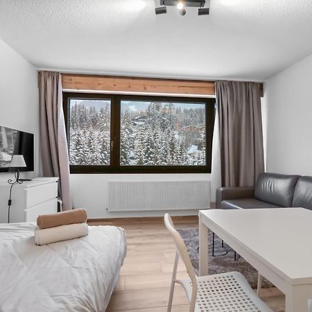 Studio Cosy Au Centre De Crans-Montana Exterior photo